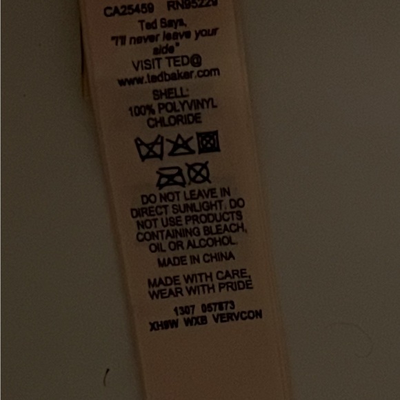 Ted Baker Gray Floral Women's Bag - Picture 8 of 11